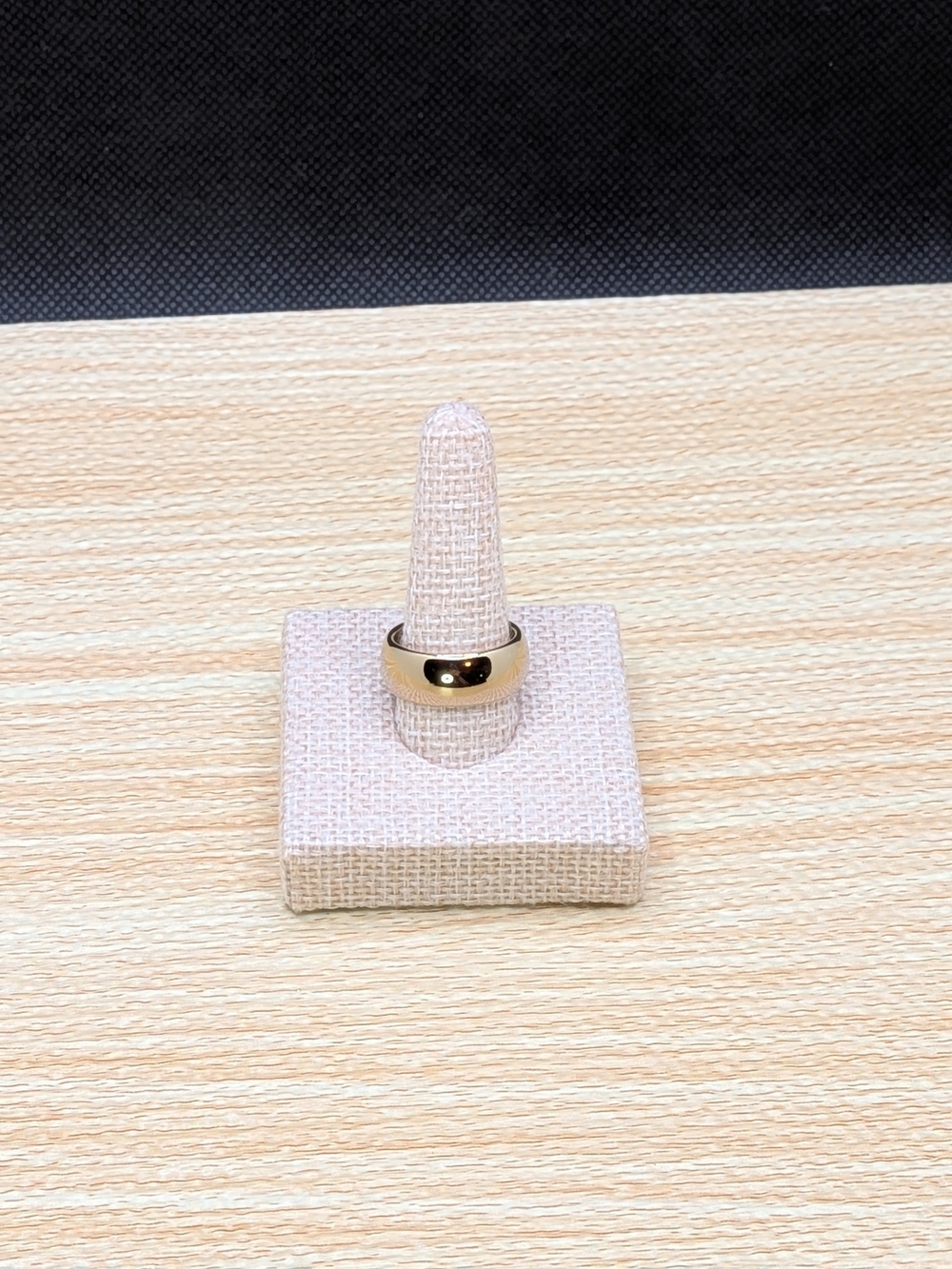 Classic Wide Gold Heavy Band Ring